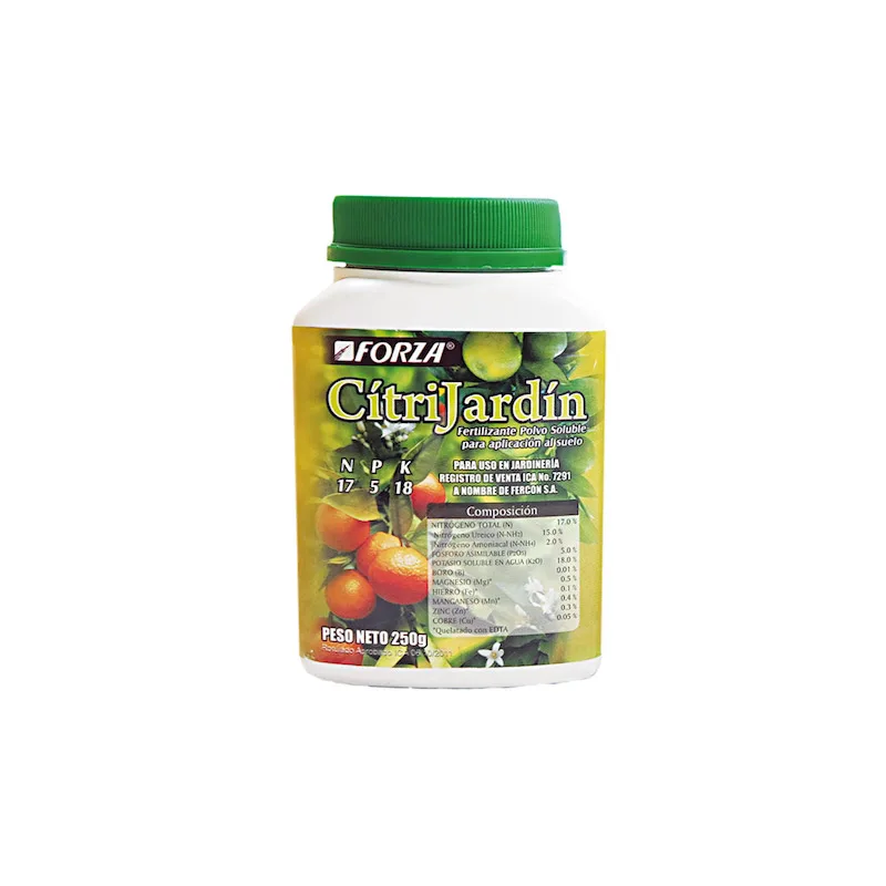 FORZA SOLUBLE CITRI JARDÍN FCO X 250 GRS