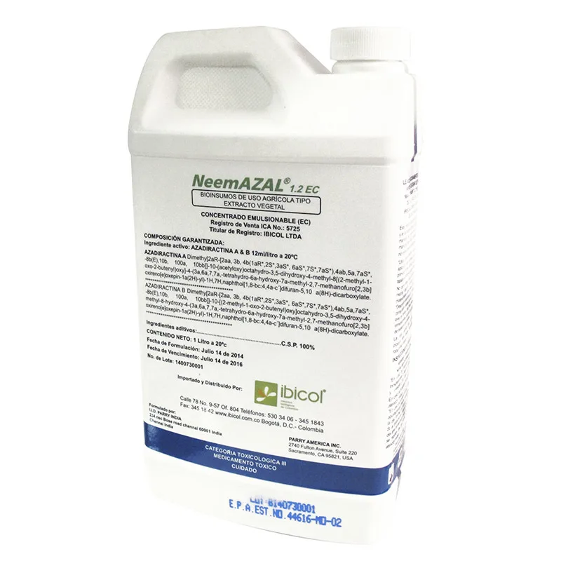 NEEM AZAL INSECTICIDA X 1 LT