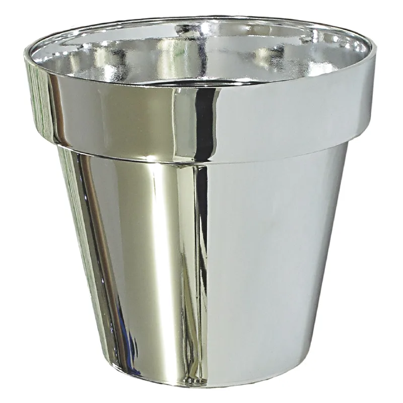 MACETA MILÁN 18 CHROME